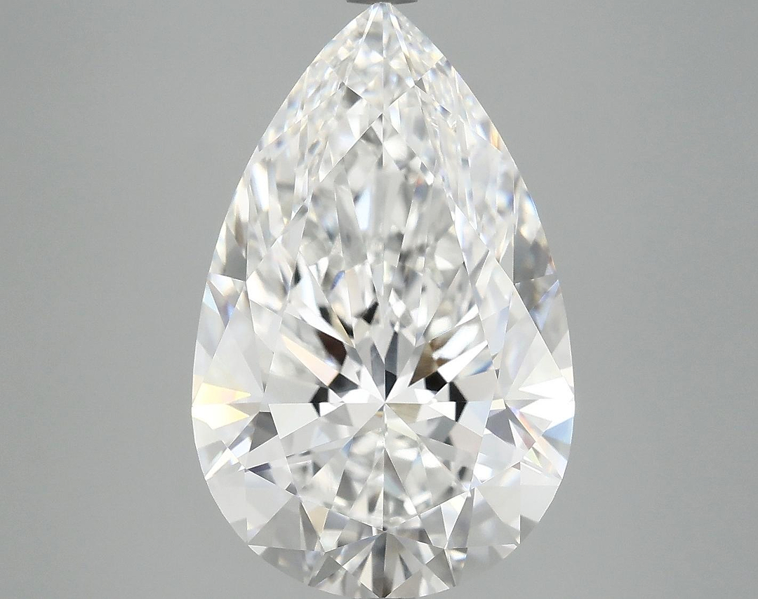 7.15 Carat Pear Shaped Ideal Cut VVS2 IGI Certified Lab Grown Diamond