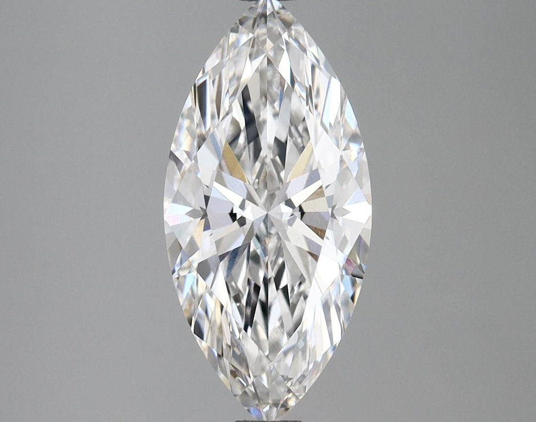 2.09 Carat Marquise Shaped Excellent Cut VVS2 IGI Certified Lab Grown Diamond