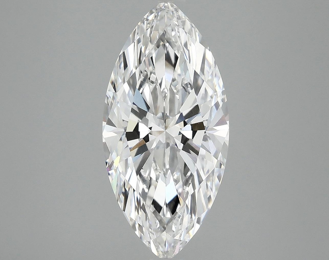 3.04 Carat Marquise Shaped Excellent Cut VS1 IGI Certified Lab Grown Diamond