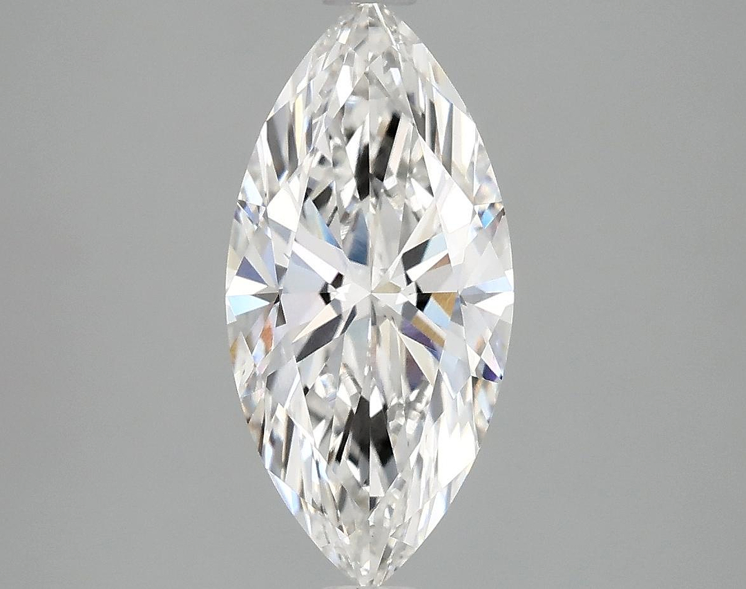 2.19 Carat Marquise Shaped Excellent Cut VVS2 IGI Certified Lab Grown Diamond