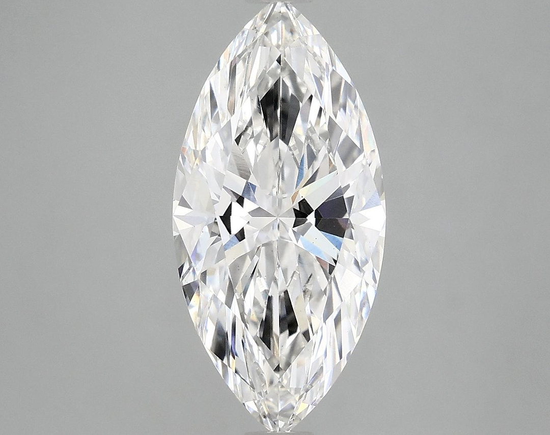 3.05 Carat Marquise Shaped Excellent Cut VS2 IGI Certified Lab Grown Diamond