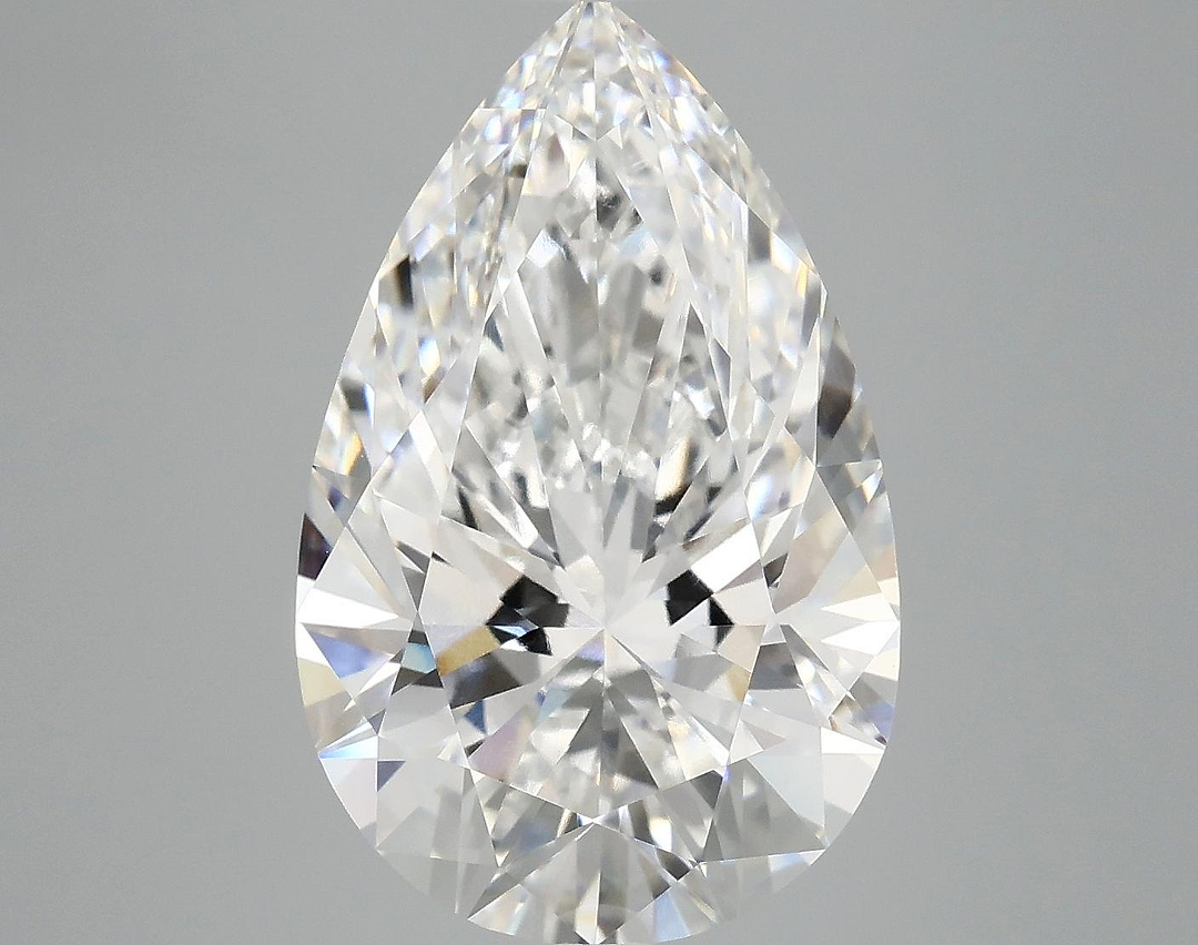 6.7 Carat Pear Shaped Ideal Cut VVS2 IGI Certified Lab Grown Diamond