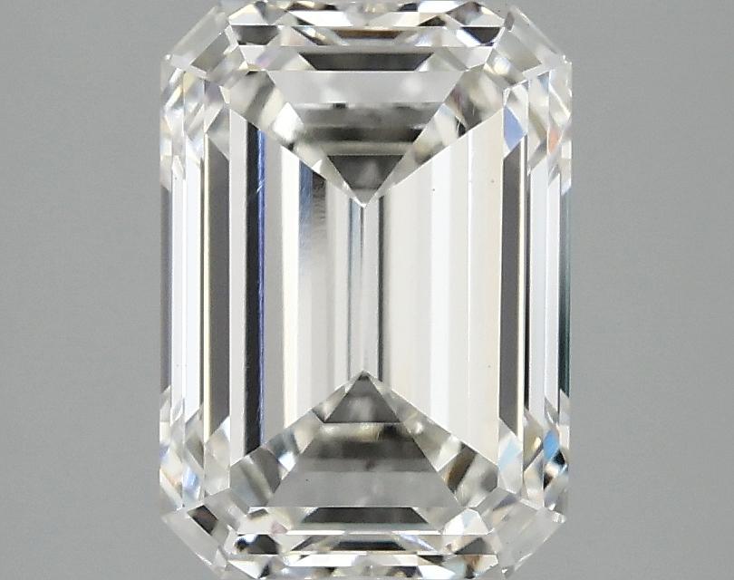 2.57 Carat Emerald Shaped Ideal Cut VS1 IGI Certified Lab Grown Diamond