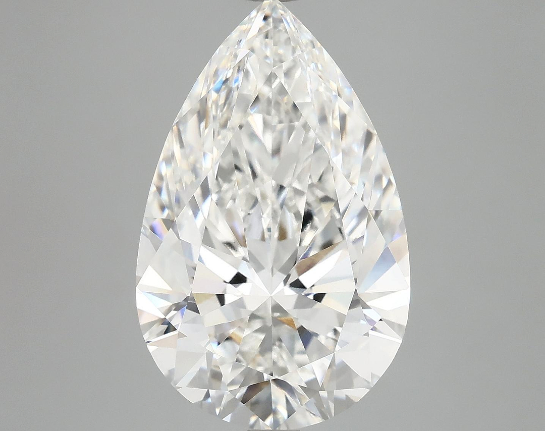 7.06 Carat Pear Shaped Ideal Cut VVS2 IGI Certified Lab Grown Diamond