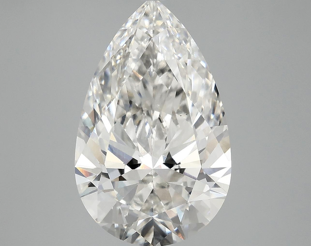 5.06 Carat Pear Shaped Ideal Cut VS1 IGI Certified Lab Grown Diamond