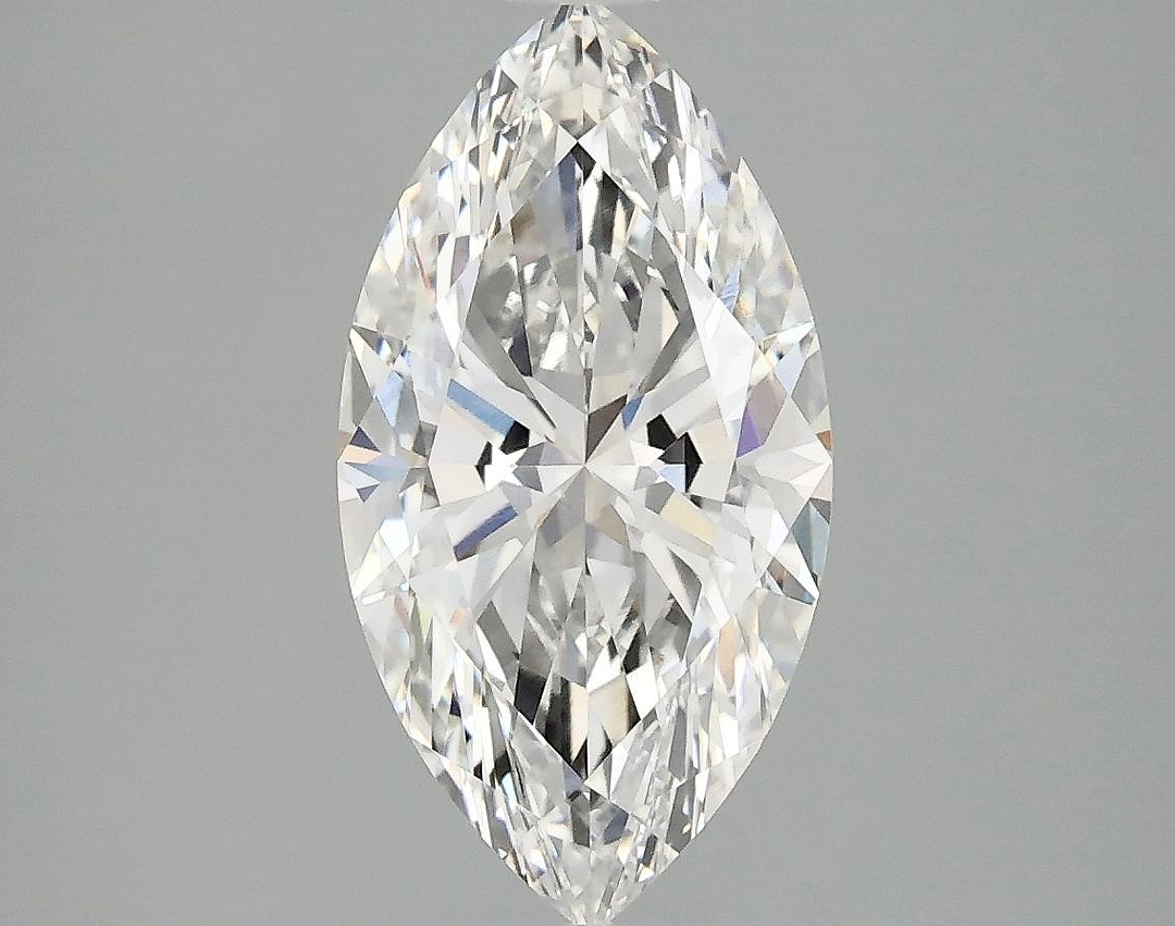 2.5 Carat Marquise Shaped Excellent Cut VVS2 IGI Certified Lab Grown Diamond