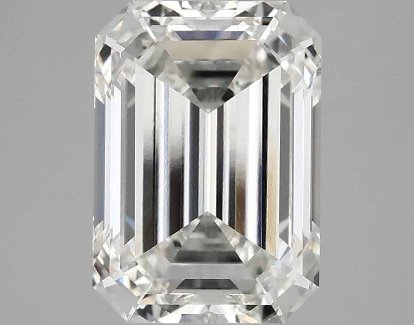 3.19 Carat Emerald Shaped Ideal Cut VS1 IGI Certified Lab Grown Diamond
