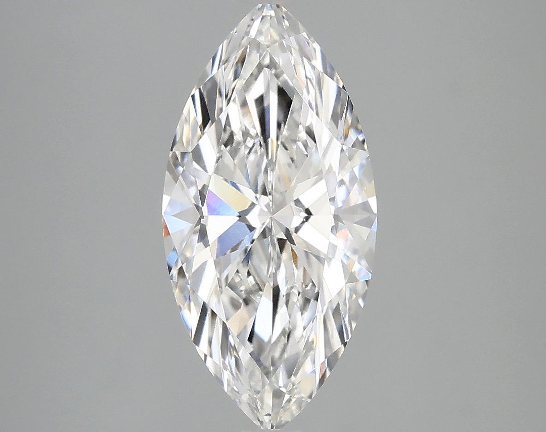 2.31 Carat Marquise Shaped Ideal Cut VVS2 IGI Certified Lab Grown Diamond