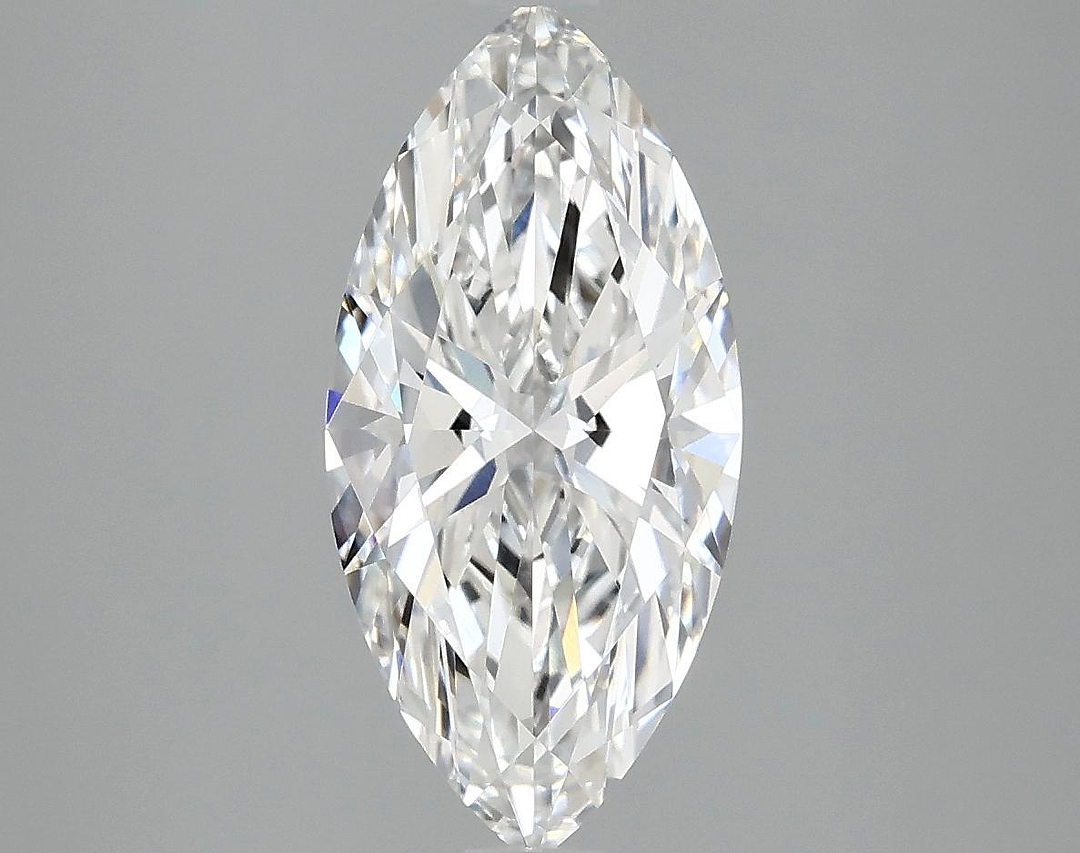 2.26 Carat Marquise Shaped Excellent Cut VVS2 IGI Certified Lab Grown Diamond