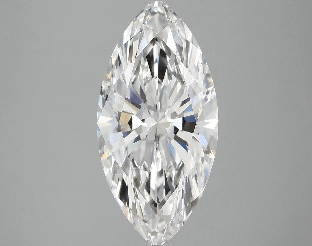 2.56 Carat Marquise Shaped Excellent Cut VS1 IGI Certified Lab Grown Diamond