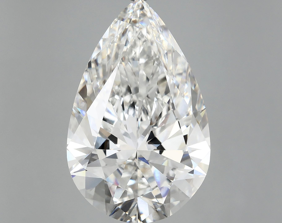 12.0 Carat Pear Shaped Ideal Cut VVS2 IGI Certified Lab Grown Diamond