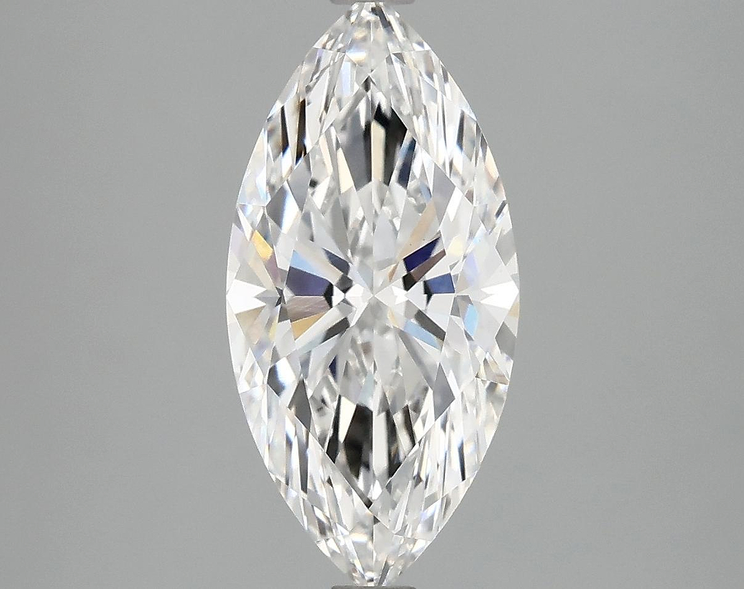 2.56 Carat Marquise Shaped Excellent Cut VS1 IGI Certified Lab Grown Diamond