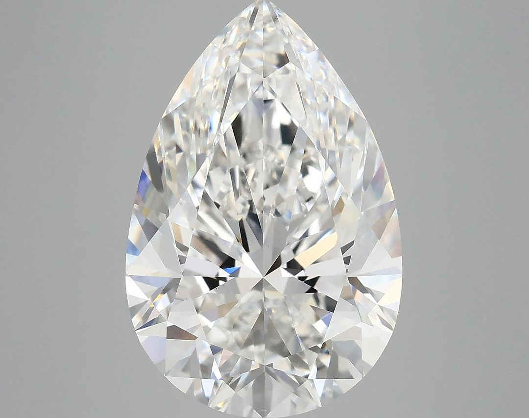 7.27 Carat Pear Shaped Excellent Cut VS1 IGI Certified Lab Grown Diamond