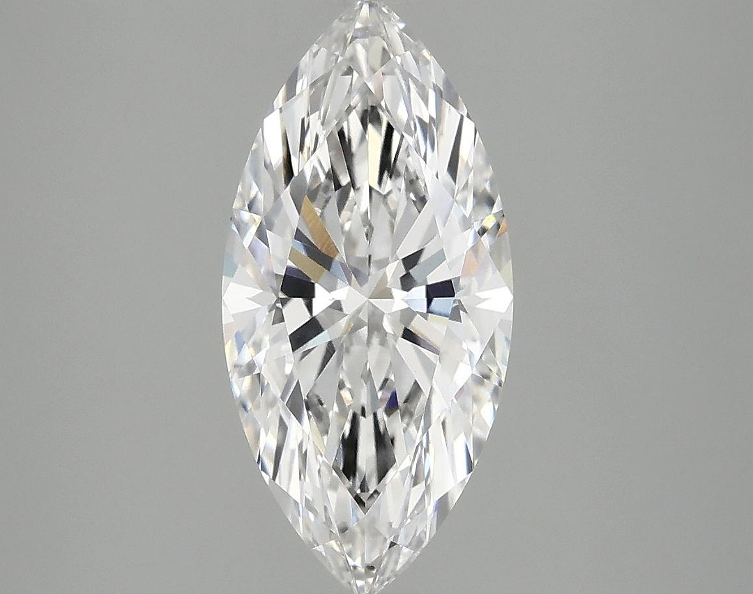 2.1 Carat Marquise Shaped Excellent Cut VVS2 IGI Certified Lab Grown Diamond