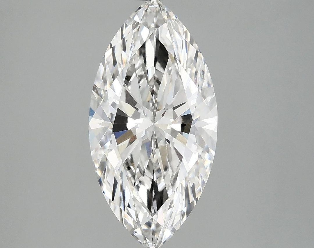2.5 Carat Marquise Shaped Ideal Cut VVS2 IGI Certified Lab Grown Diamond