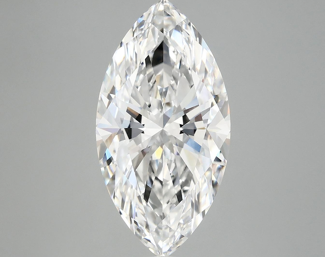 4.06 Carat Marquise Shaped Ideal Cut VVS2 IGI Certified Lab Grown Diamond
