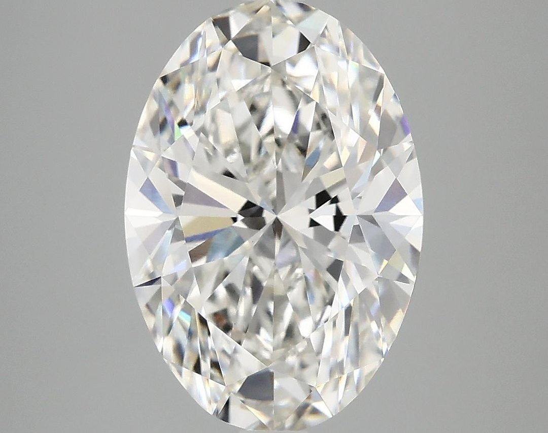 4.07 Carat Oval Shaped Ideal Cut VVS2 IGI Certified Lab Grown Diamond