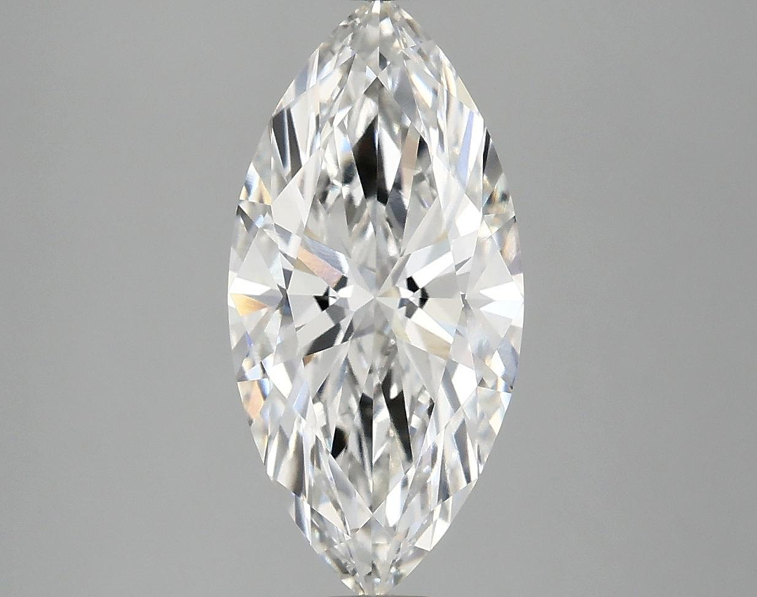 2.57 Carat Marquise Shaped Excellent Cut VVS2 IGI Certified Lab Grown Diamond