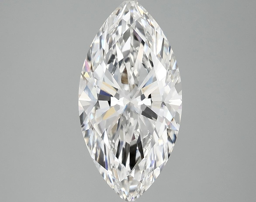 2.51 Carat Marquise Shaped Ideal Cut VVS2 IGI Certified Lab Grown Diamond