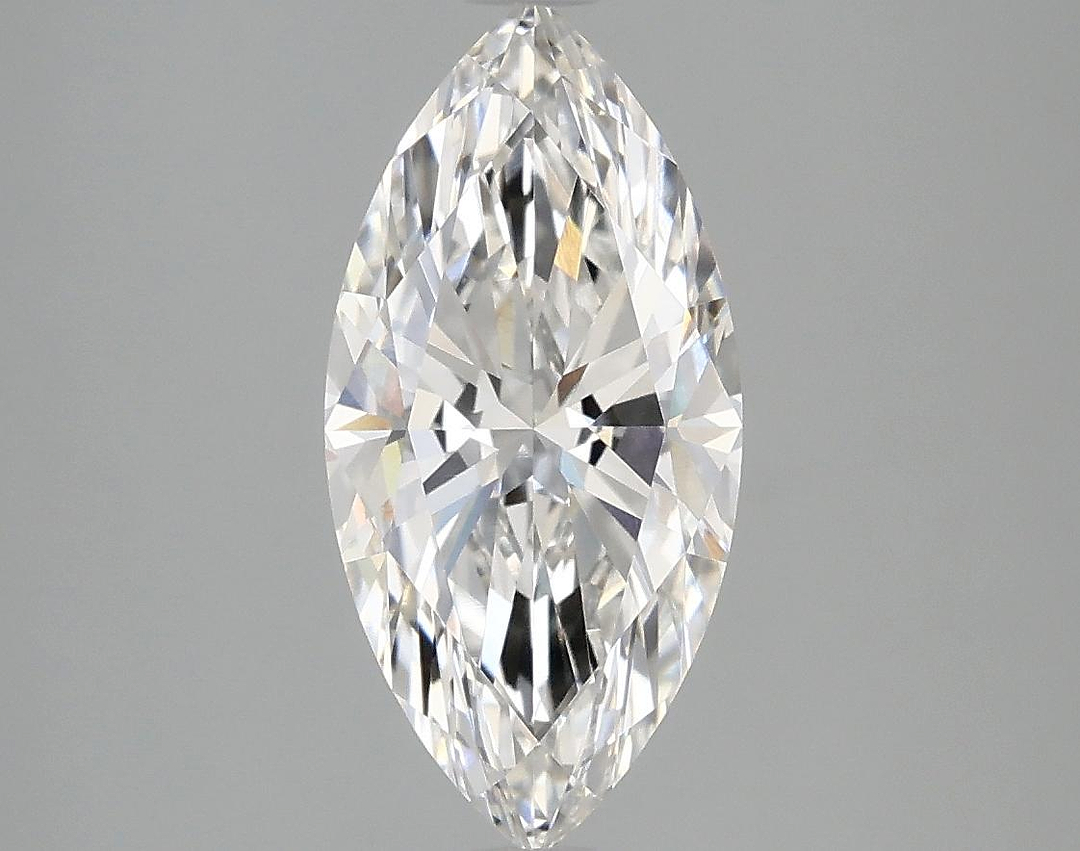 2.08 Carat Marquise Shaped Excellent Cut VVS2 IGI Certified Lab Grown Diamond