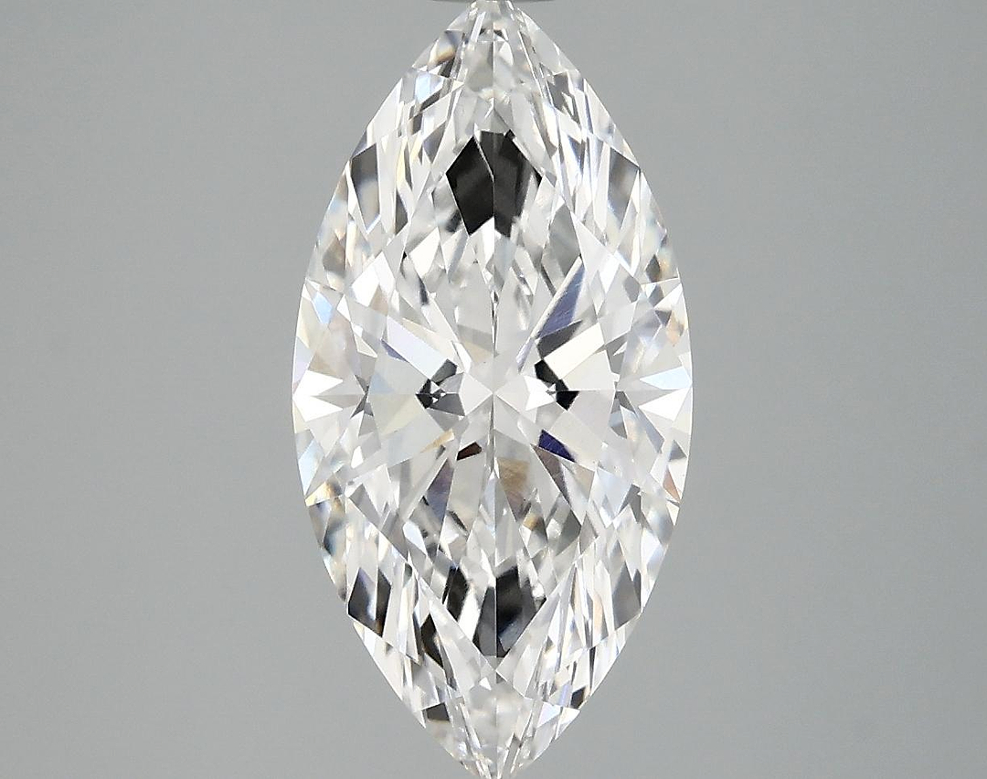 2.53 Carat Marquise Shaped Ideal Cut VVS2 IGI Certified Lab Grown Diamond