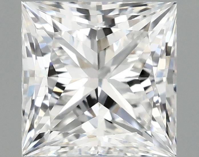 1.47 Carat Princess Shaped Ideal Cut VVS2 IGI Certified Lab Grown Diamond