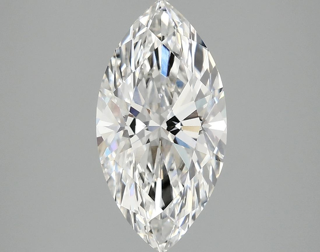 2.02 Carat Marquise Shaped Ideal Cut VVS2 IGI Certified Lab Grown Diamond