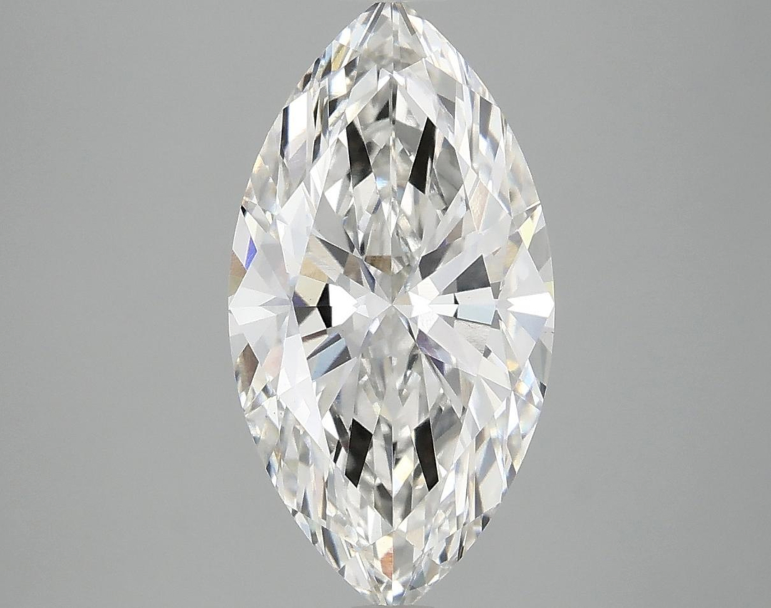 3.03 Carat Marquise Shaped Excellent Cut VVS2 IGI Certified Lab Grown Diamond
