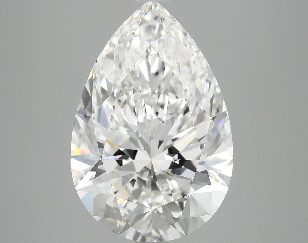 5.06 Carat Pear Shaped Excellent Cut VS1 IGI Certified Lab Grown Diamond