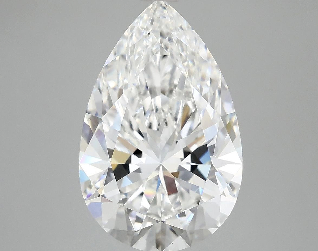 4.05 Carat Pear Shaped Ideal Cut VS1 IGI Certified Lab Grown Diamond