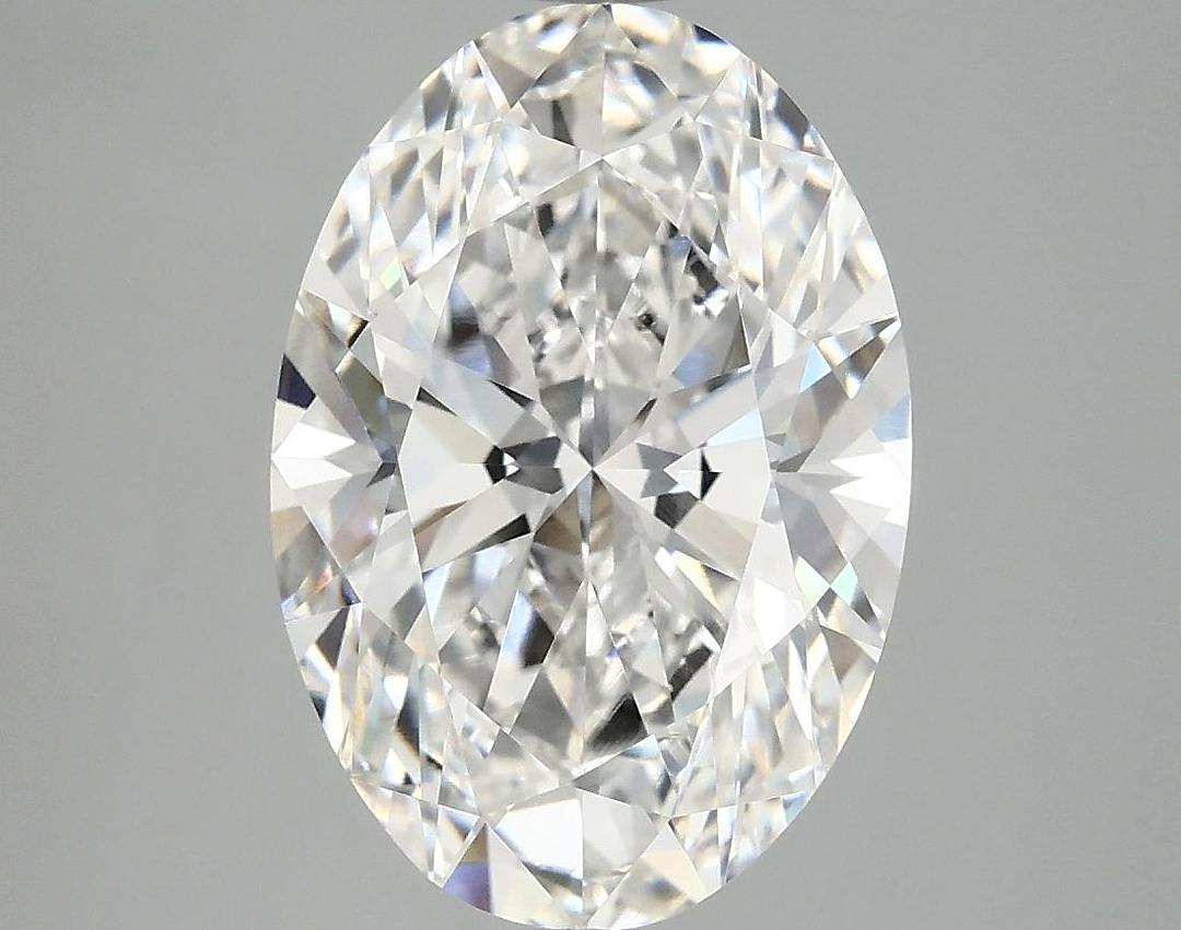 4.08 Carat Oval Shaped Ideal Cut VVS2 IGI Certified Lab Grown Diamond