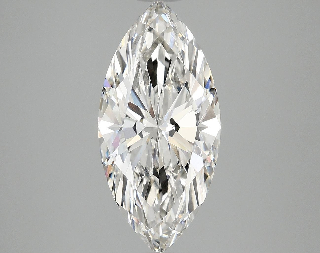 3.02 Carat Marquise Shaped Excellent Cut VS1 IGI Certified Lab Grown Diamond