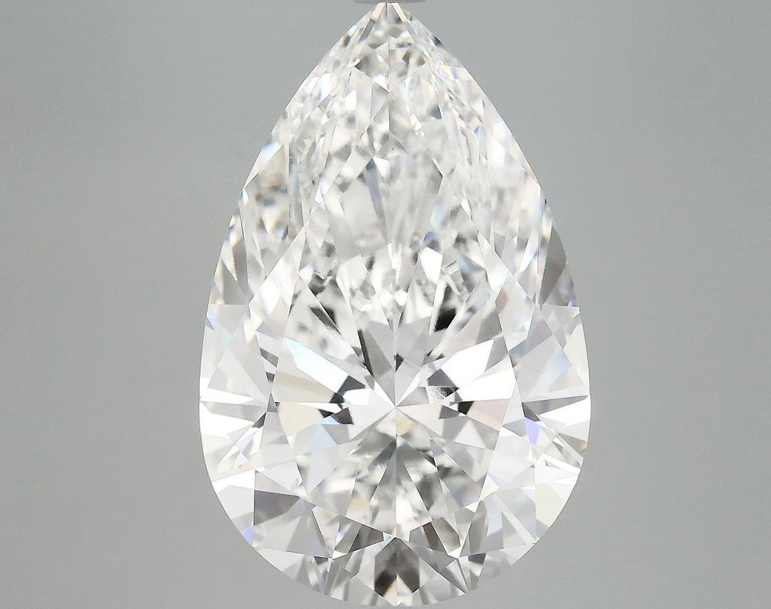 7.98 Carat Pear Shaped Ideal Cut VVS2 IGI Certified Lab Grown Diamond