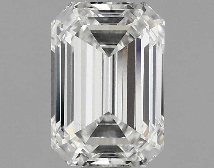 0.99 Carat Emerald Shaped Ideal Cut VS1 IGI Certified Lab Grown Diamond