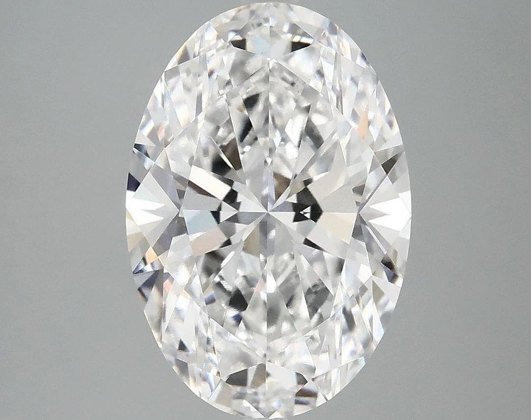 4.1 Carat Oval Shaped Ideal Cut VVS2 IGI Certified Lab Grown Diamond