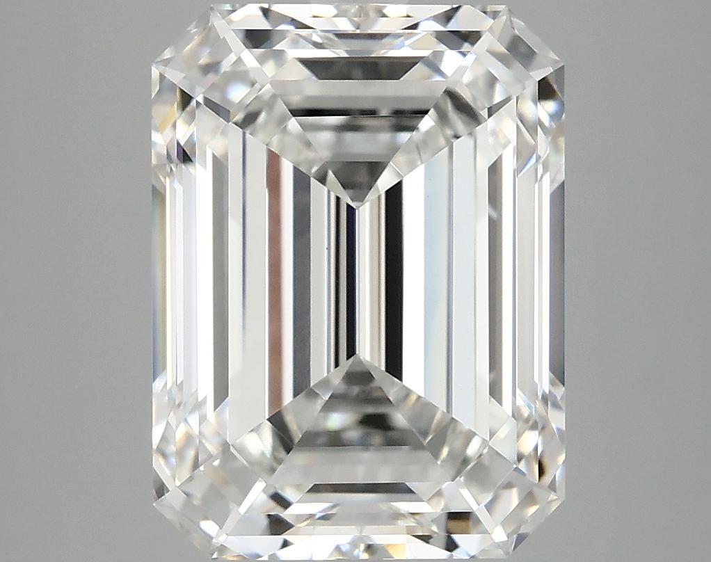 6.05 Carat Emerald Shaped Excellent Cut VVS2 IGI Certified Lab Grown Diamond