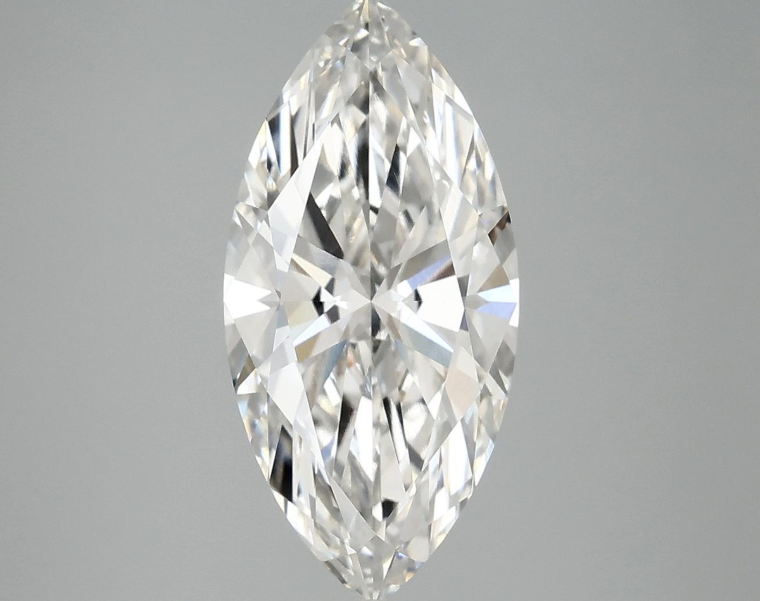 3.02 Carat Marquise Shaped Excellent Cut VVS2 IGI Certified Lab Grown Diamond