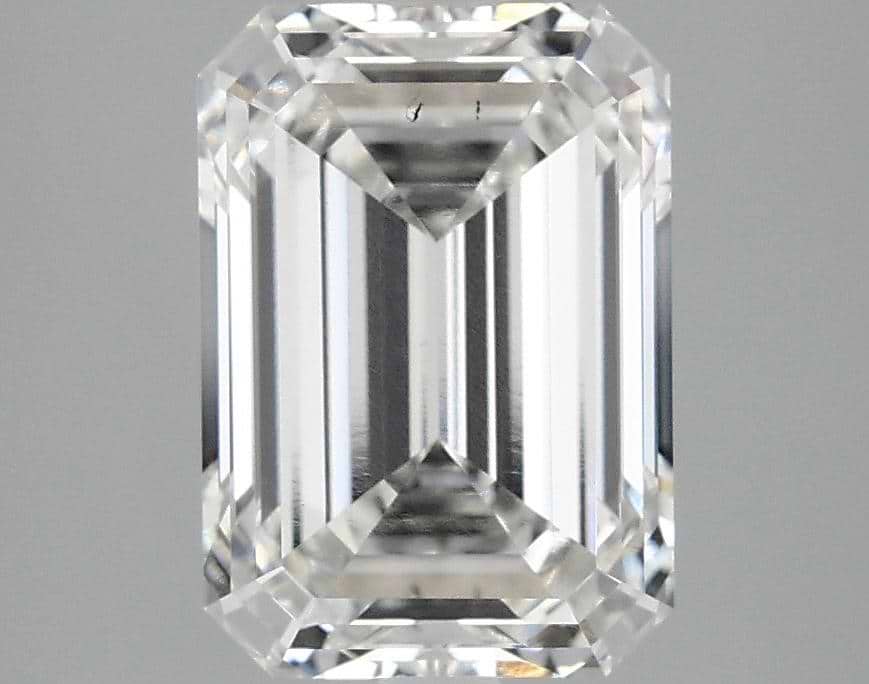 3.26 Carat Emerald Shaped Ideal Cut VS2 IGI Certified Lab Grown Diamond