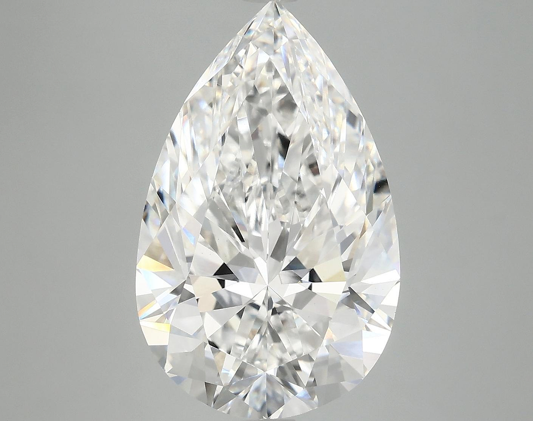 6.68 Carat Pear Shaped Ideal Cut VVS2 IGI Certified Lab Grown Diamond