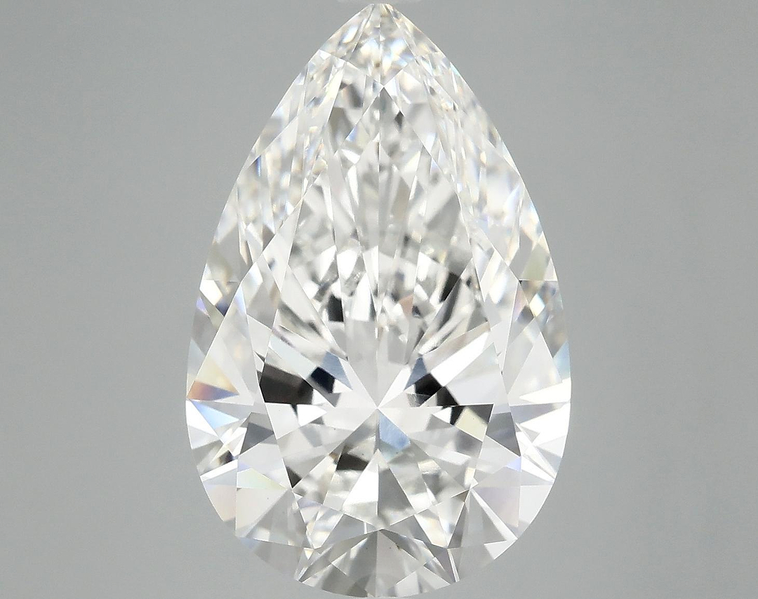7.12 Carat Pear Shaped Ideal Cut VS1 IGI Certified Lab Grown Diamond