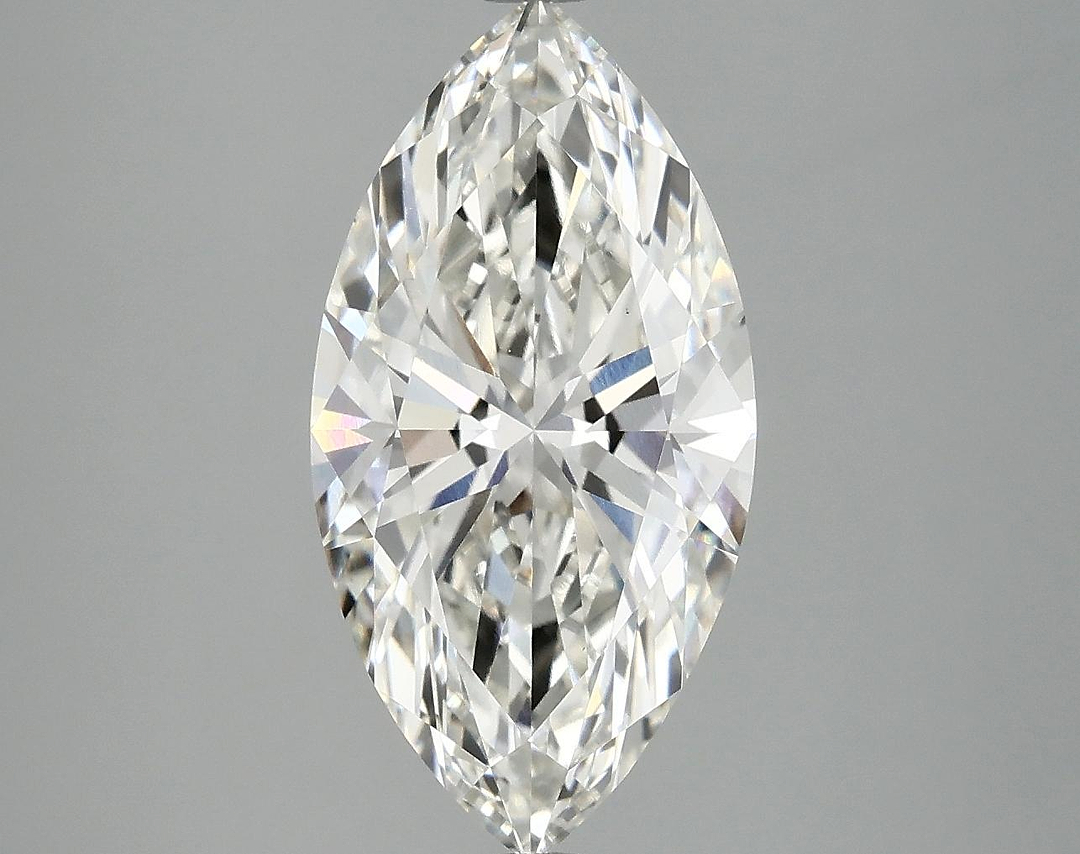 3.44 Carat Marquise Shaped Ideal Cut VVS2 IGI Certified Lab Grown Diamond