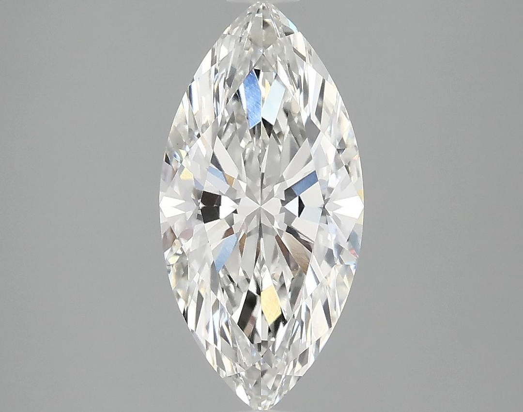 2.09 Carat Marquise Shaped Ideal Cut VVS2 IGI Certified Lab Grown Diamond