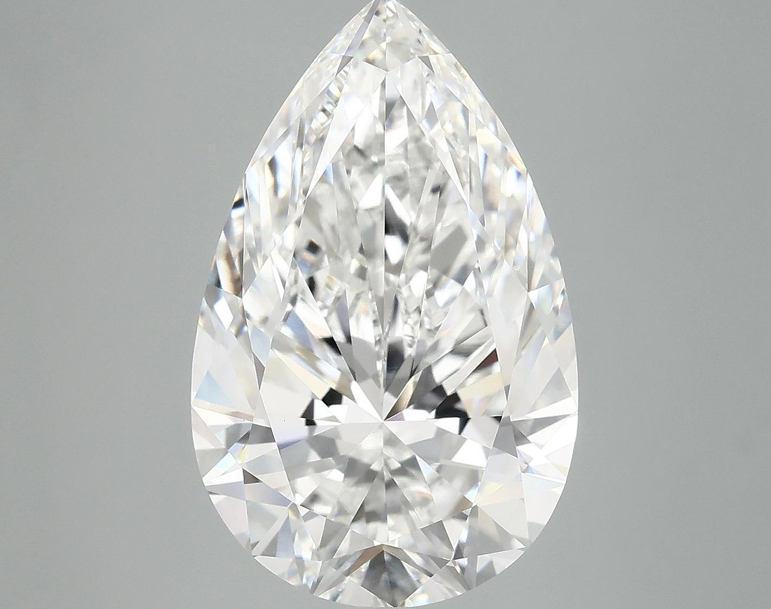 7.16 Carat Pear Shaped Ideal Cut VVS2 IGI Certified Lab Grown Diamond