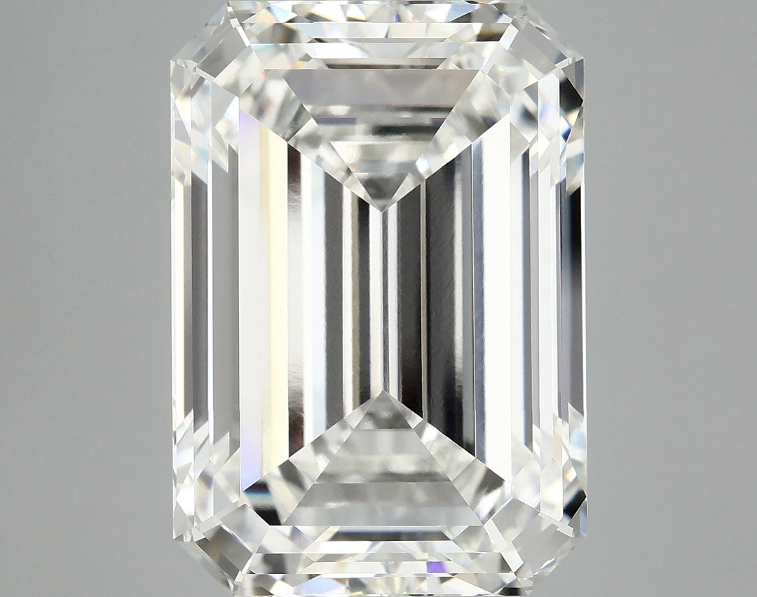 12.27 Carat Emerald Shaped Ideal Cut VVS2 IGI Certified Lab Grown Diamond