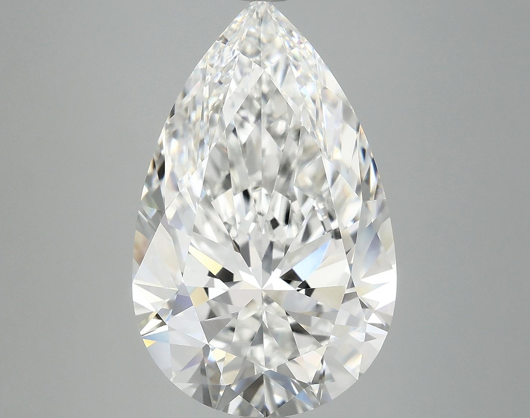 7.33 Carat Pear Shaped Ideal Cut VVS2 IGI Certified Lab Grown Diamond