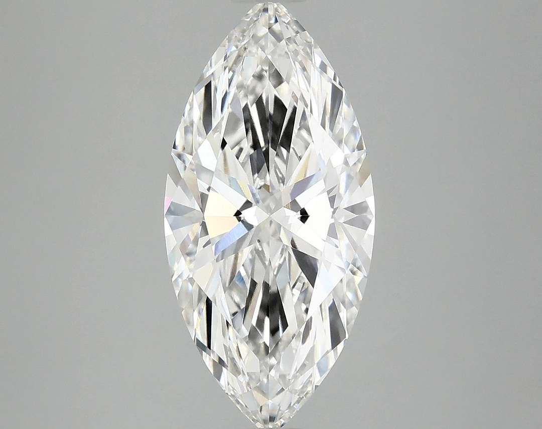 3.09 Carat Marquise Shaped Excellent Cut VVS2 IGI Certified Lab Grown Diamond