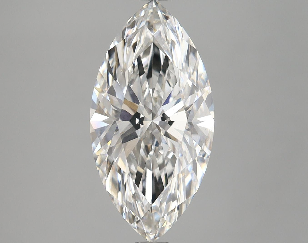 2.87 Carat Marquise Shaped Excellent Cut VS1 IGI Certified Lab Grown Diamond