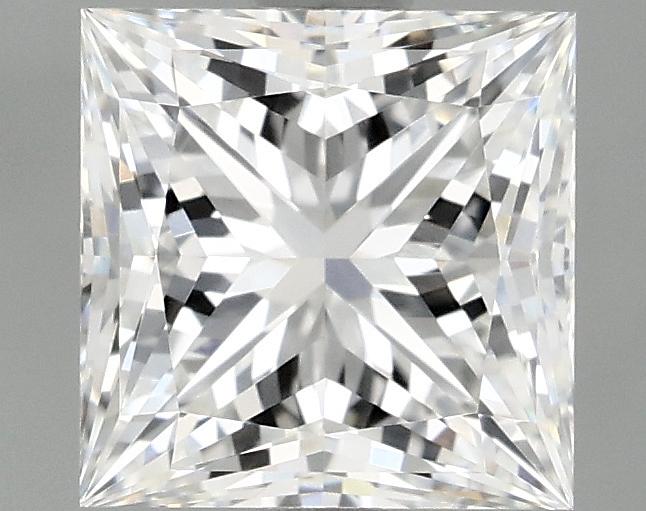 1.59 Carat Princess Shaped Ideal Cut VVS2 IGI Certified Lab Grown Diamond