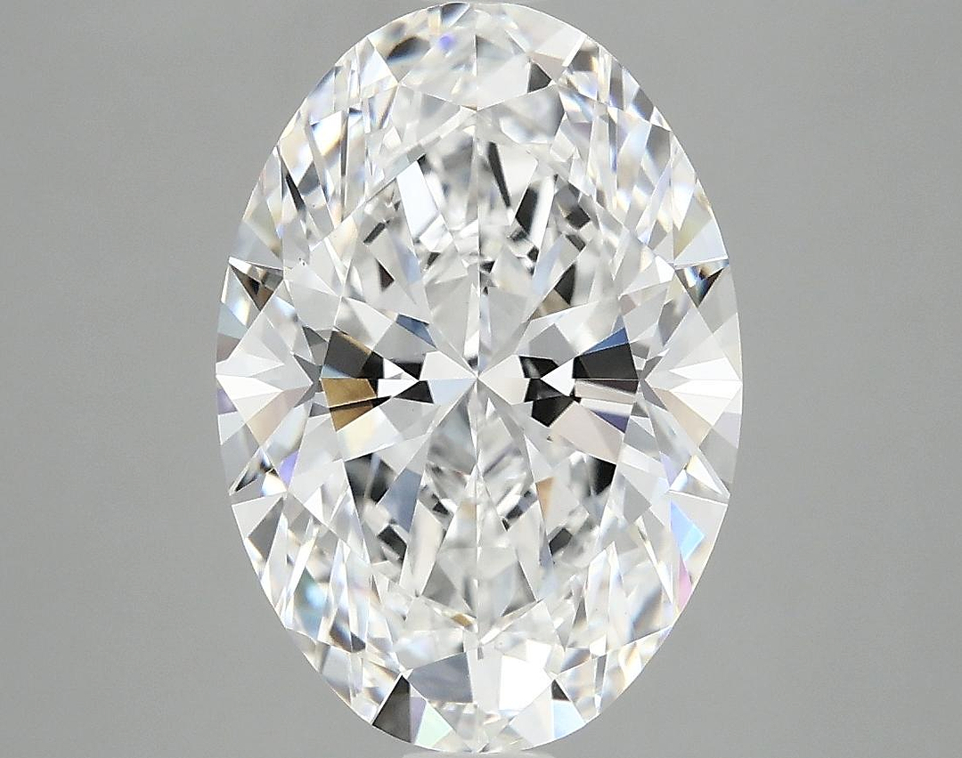 4.07 Carat Oval Shaped Ideal Cut VVS2 IGI Certified Lab Grown Diamond