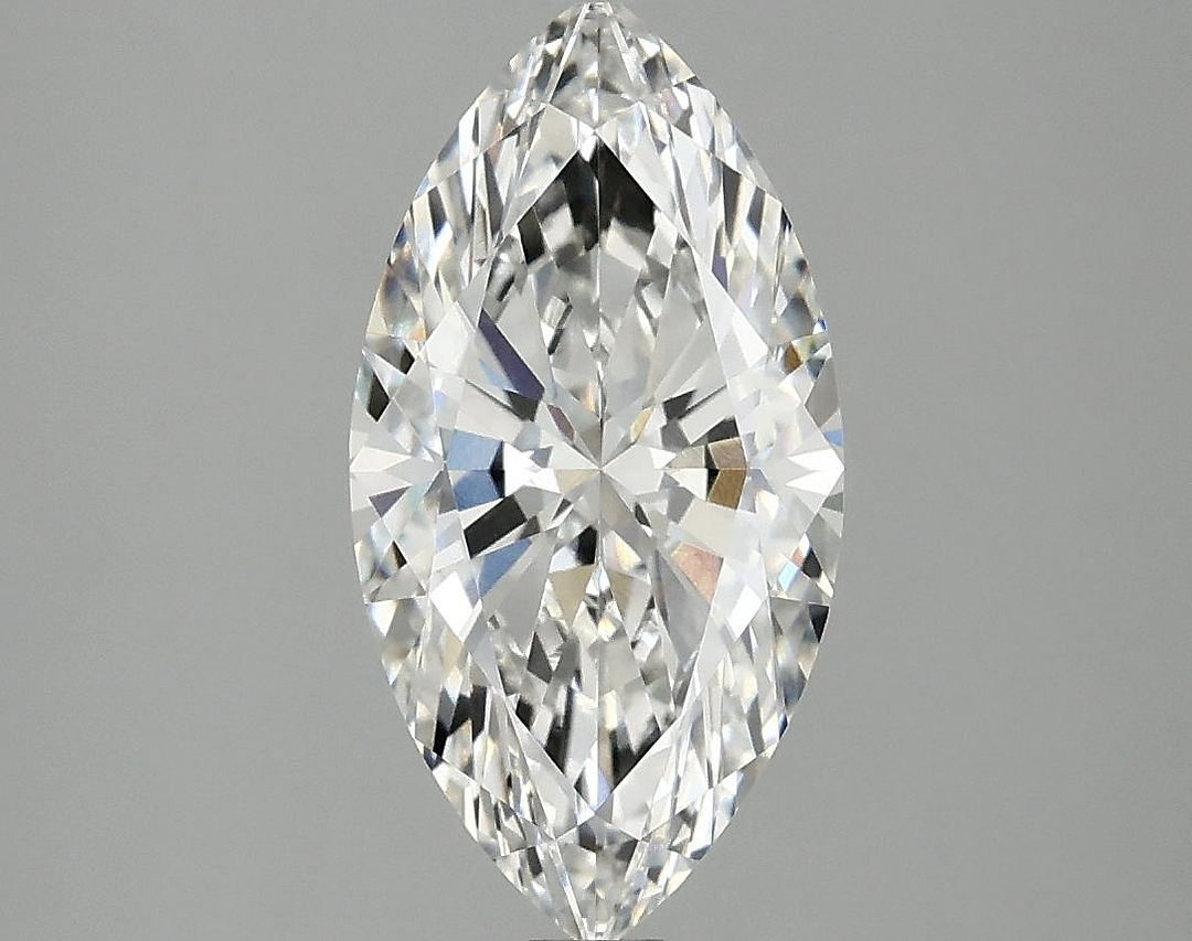 2.07 Carat Marquise Shaped Ideal Cut VVS2 IGI Certified Lab Grown Diamond